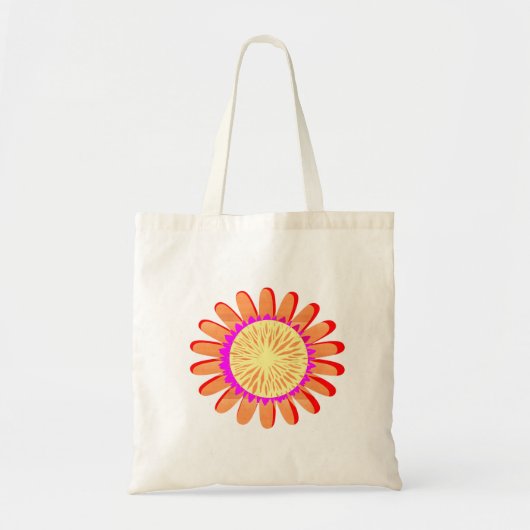 HAPPY Smile SURYA SUN Chakra Flower NVN285 FUN Tote Bag (Voorkant)