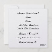 HAPPY SMILE Uitnodiging - SRF (Achterkant)