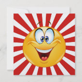 HAPPY SMILE Uitnodiging - SRF (Voorkant)