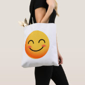 Happy Smiley Shopper Tote Bag (Dichtbij)