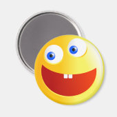 Happy Smilie Magneet (Voorkant / Achterkant)