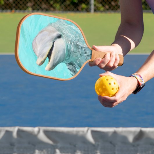 Happy Smiling Dolphin Pickleball Paddle (Insitu)
