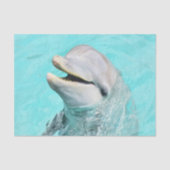 Happy Smiling Dolphin Tissuepapier (Voorkant)