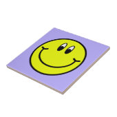 Happy Smiling Face Emoji Ceramic Photo Tile Tegeltje (Zijkant)