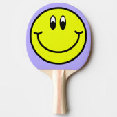 Happy Smiling Face Emoji Ping Pong Paddle Tafeltennisbatje (Voorkant)
