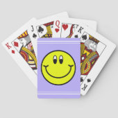 Happy Smiling Face Emoji-speelkaarten Pokerkaarten (Achterkant)