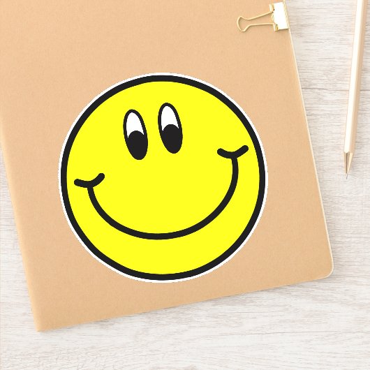 Happy Smiling Face Emoji Stickers (Notitieboek)