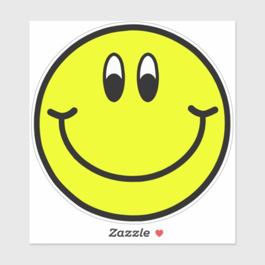 Happy Smiling Face Emoji Stickers (Vel)