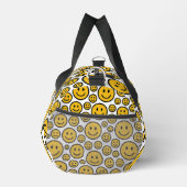 Happy Smiling Face Patterned Duffel Bag Plunjezak (Rechts)