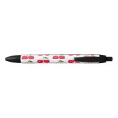 Happy Smiling Kawaii Cherry Fruit Blauwe Inkt Pen (Achterkant)