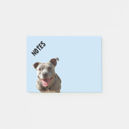 Happy Smiling Pitbull Post-it® Notes