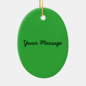 Happy Smiling Sandwich - Klassiek Keramisch Ornament (Achterkant)