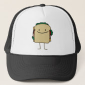 Happy Smiling Sandwich - Klassiek Trucker Pet (Voorkant)