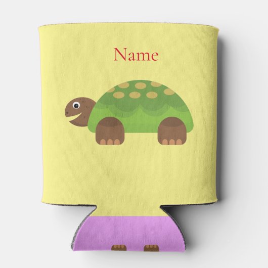 Happy Smiling Turtle Thunder_Cove Blikjeskoeler (Achterkant)