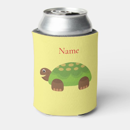 Happy Smiling Turtle Thunder_Cove Blikjeskoeler (Blikje Achterkant)