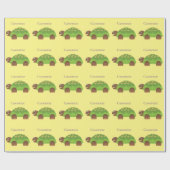 Happy Smiling Turtle Thunder_Cove Cadeaupapier (Vlak)