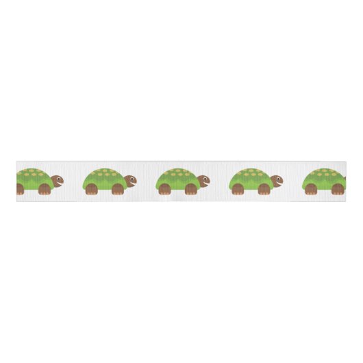 Happy Smiling Turtle Thunder_Cove Grosgrain Lint (Voorkant)