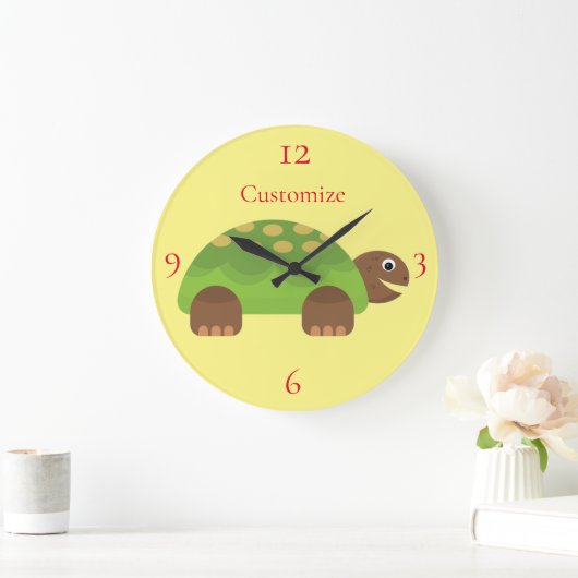 Happy Smiling Turtle Thunder_Cove Grote Klok (Huis)