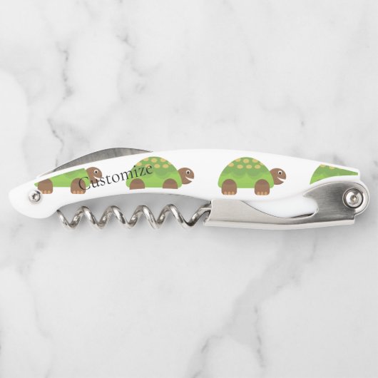 Happy Smiling Turtle Thunder_Cove Kurkentrekker (Achterkant)