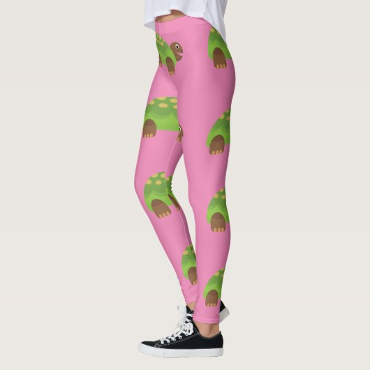 Happy Smiling Turtle Thunder_Cove Leggings (Links)