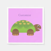 Happy Smiling Turtle Thunder_Cove Servet (Voorkant)