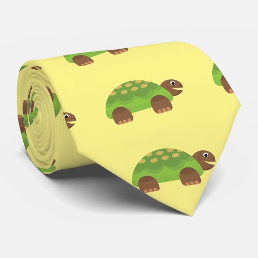 Happy Smiling Turtle Thunder_Cove Stropdas (Opgerold)