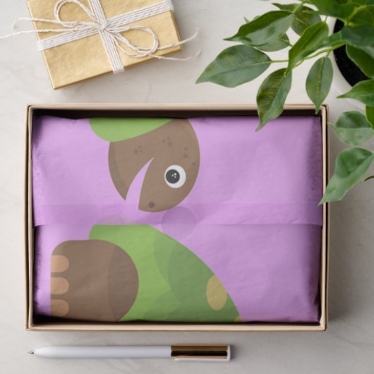 Happy Smiling Turtle Thunder_Cove Tissuepapier (Geschenk)