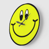 Happy Smilling Face Wall-klok Grote Klok (Hoek)