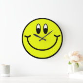 Happy Smilling Face Wall-klok Grote Klok (Huis)