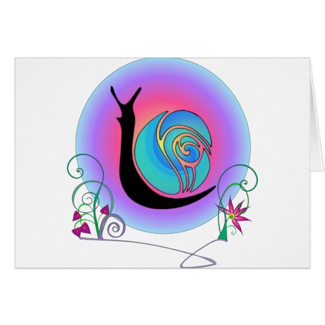 Happy Snail (Voorkant Horizontaal)