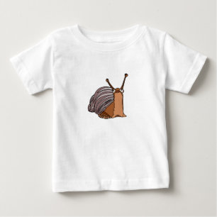 Happy Snail Baby T-shirt
