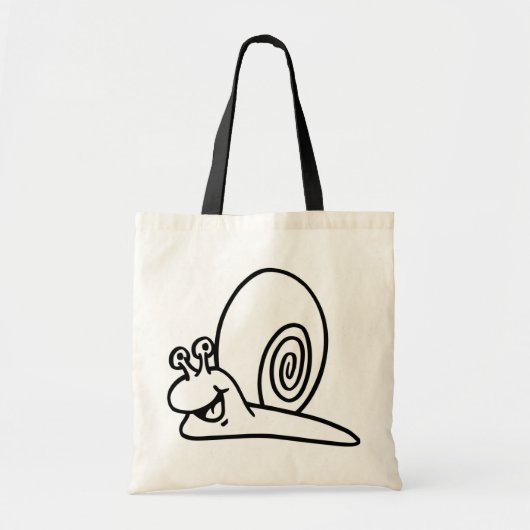 Happy Snail Bag Tote Bag (Voorkant)