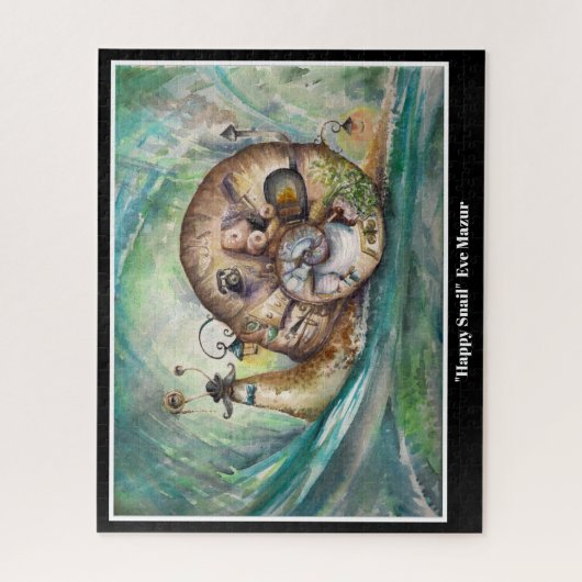 Happy Snail Puzzle Legpuzzel (Verticaal)