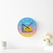 Happy Snail Ronde Klok (Huis)