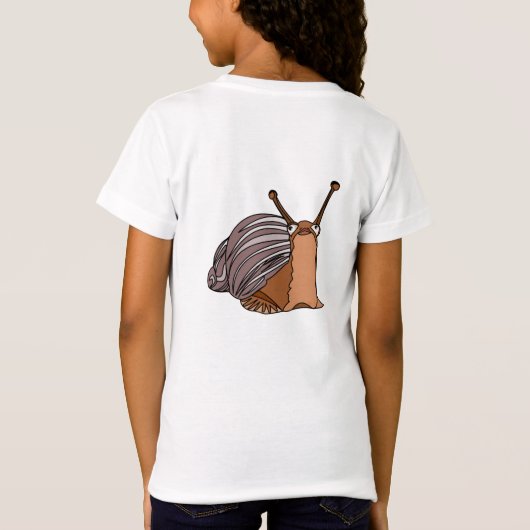 Happy Snail T-shirt (Achterkant)