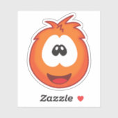 Happy Sneezies Orange Sticker (Vel)