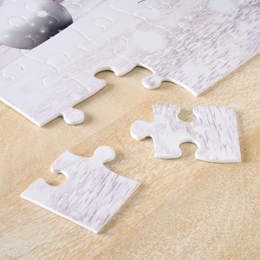 Happy snewman voor Kerstmis Legpuzzel (Zijkant)