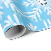 Happy Snowflake Emoticon Thunder_Cove Cadeaupapier (Rol Hoek)