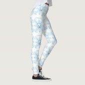 Happy Snowflake Emoticon Thunder_Cove Leggings (Rechts)