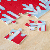 Happy Snowflake Emoticon Thunder_Cove Legpuzzel (Zijkant)