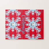 Happy Snowflake Emoticon Thunder_Cove Legpuzzel (Horizontaal)