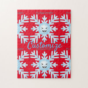 Happy Snowflake Emoticon Thunder_Cove Legpuzzel