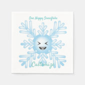 Happy Snowflake Emoticon Thunder_Cove Servet (Voorkant)