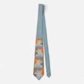 Happy Snowman begroet de ochtendprint Stropdas (Voorkant)
