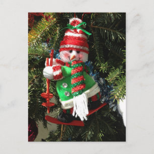 Happy Snowman briefkaart