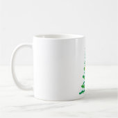 Happy Snowman Cartoon Koffiemok (Links)