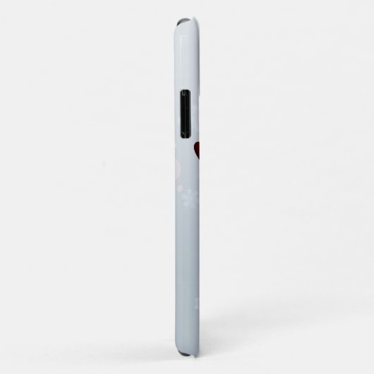 Happy Snowman Case-Mate iPhone Case (Achterkant/rechts)