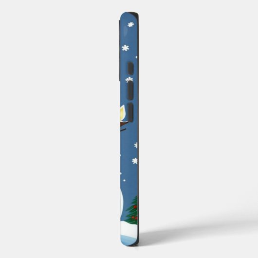 Happy Snowman Case-Mate iPhone Case (Achterkant / Links)
