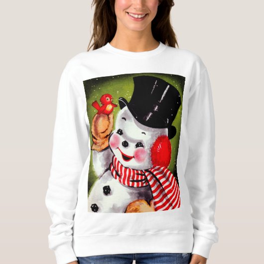 Happy Snowman  Holiday Trui (Voorkant)
