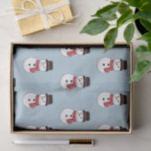 Happy Snowman Kerstfeestdag Tissuepapier (Geschenk)